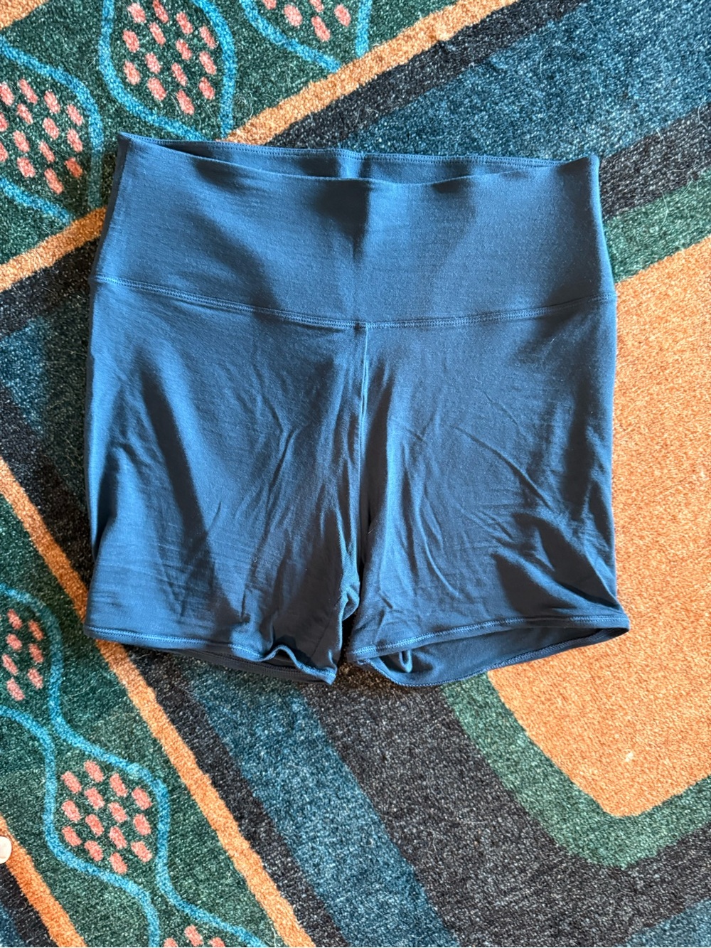 PARADE High-Waist Women's Athletic Shorts in NAVY NWOT